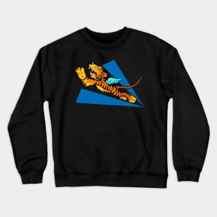 AVG Flying Tiger - Alternate Stripe Emblem Crewneck Sweatshirt